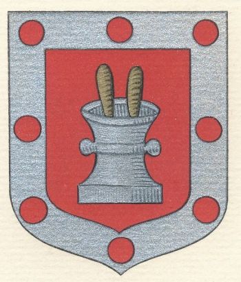 Arms (crest) of Master Pharmacists in Auray