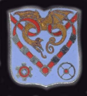 Coat of arms (crest) of the Supply Company 640, German Army