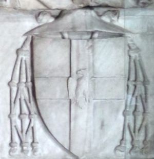 Arms (crest) of Adam Easton
