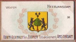 Wapen van Heerjansdam/Arms (crest) of Heerjansdam