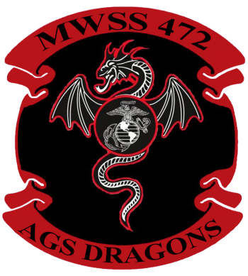 Coat of arms (crest) of MWSS-472 AGS-Dragons, USMC