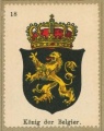 Wappen von König der Belgier