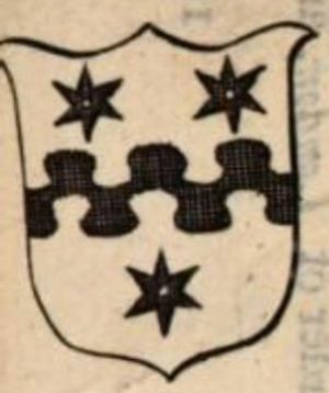 Arms (crest) of Lancelot Blackburne