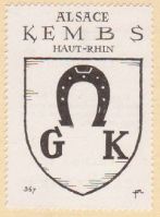 Blason de Kembs/Arms (crest) of Kembs