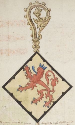 Arms (crest) of Michelle de Gavre