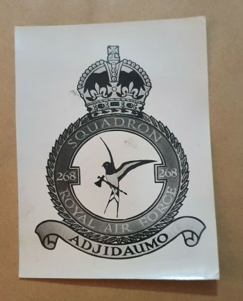 Coat of arms (crest) of the No 268 Squadron, Royal Air Force