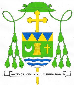 Arms (crest) of Robert James Carlson