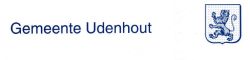 Wapen van Udenhout/Arms (crest) of Udenhout