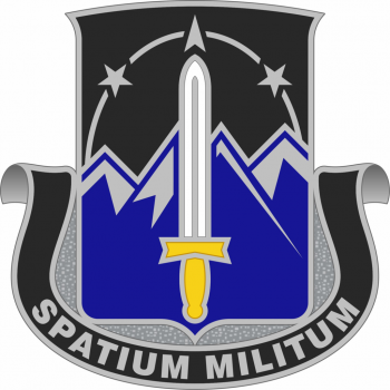Arms of 2nd Space Battalion, US Army