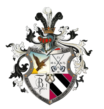 Wappen von Corps Borussia Clausthal/Arms (crest) of Corps Borussia Clausthal