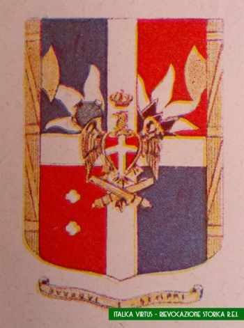 Coat of arms (crest) of the Complementary Officers School of Divisional Artillery, Royal Italian Army