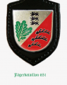 Jaeger Battalion 651, German Army.png