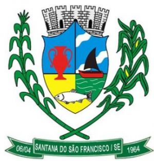 Brasão de Santana do São Francisco/Arms (crest) of Santana do São Francisco