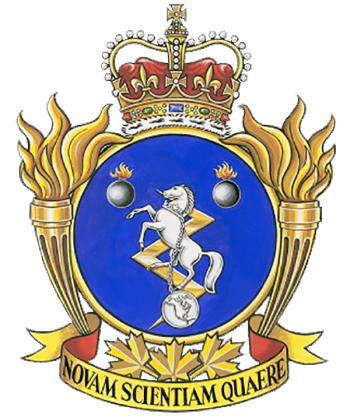 Coat of arms (crest) of the School of Electrical and Mechanical Engineering, Canada
