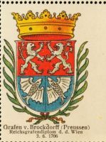 Wappen Grafen von Brockdorff
