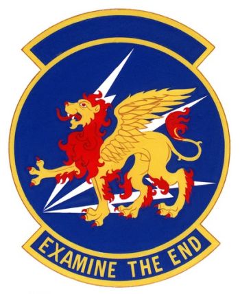 Coat of arms (crest) of the 2875th Test Squadron, US Air Force