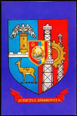 Coat of arms (crest) of Dâmbovița (county)
