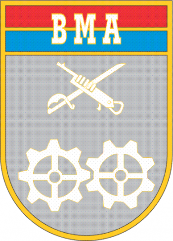 Coat of arms (crest) of the Ordnance Maintenance Battalion, Brazilian Army