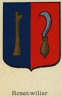 Blason de Rosenwiller/Arms (crest) of Rosenwiller