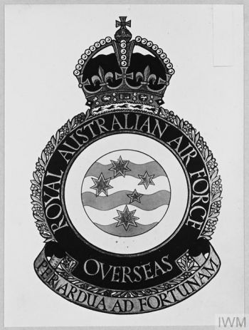 Coat of arms (crest) of the Royal Australian Air Force Overseas