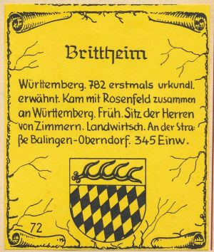 Wappen von Brittheim
