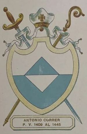 Arms (crest) of Antonio Correr (bishop)