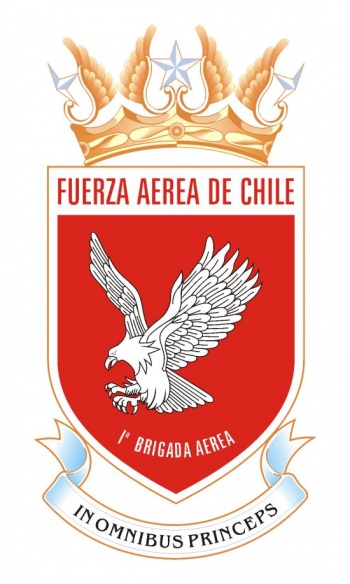 Blason de First Aerial Brigade of the Air Force of Chile/Arms (crest) of First Aerial Brigade of the Air Force of Chile