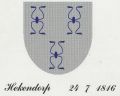 Wapen van Hekendorp/Coat of arms (crest) of Hekendorp