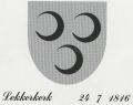 Wapen van Lekkerkerk/Coat of arms (crest) of Lekkerkerk