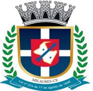 Arms (crest) of Milagres (Ceará)