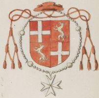 Arms (crest) of Hugues Loubenx de Verdale