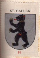 Wappen von Sankt Gallen/Arms (crest) of Sankt Gallen