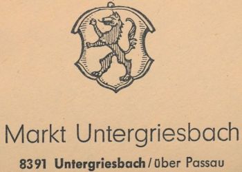 Wappen von Untergriesbach