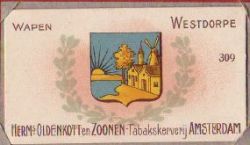 Wapen van Westdorpe/Arms (crest) of Westdorpe