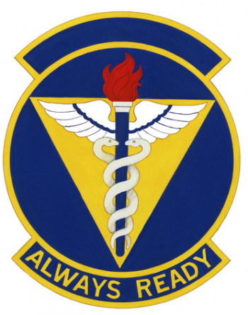 Coat of arms (crest) of the 13th USAF Contigency Hospital, US Air Force