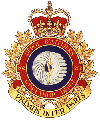 Coat of arms (crest) of the 202 Workshop Depot, Canada