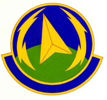 Coat of arms (crest) of the 435th Operations Support Squadron, US Air Force