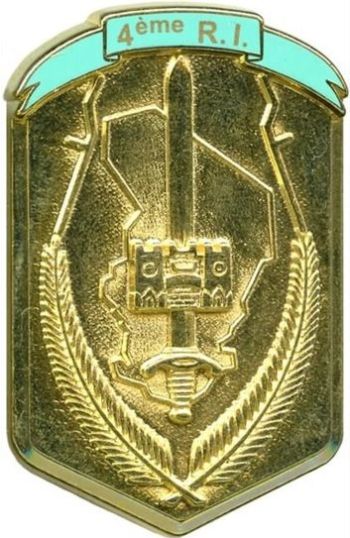 Coat of arms (crest) of the 4th Infantry Regiment, Chadian Army