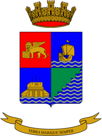 Coat of arms (crest) of the Amphibious Vehicles Battalion Sile, Italian Army