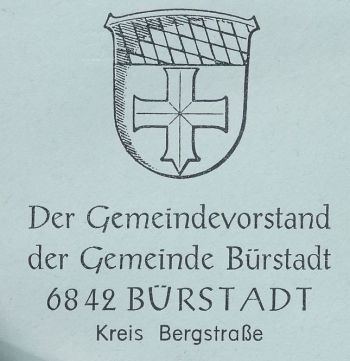 Wappen von Bürstadt/Coat of arms (crest) of Bürstadt