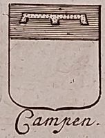 Wapen van Campen/Arms (crest) of Campen