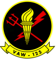 Carrier Airborne Early Warning Squadron (VAW)-125 Torch Bearers (or Tigertalis), US Navy.png