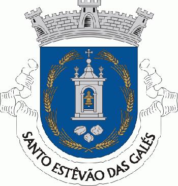 Brasão de Santo Estêvão das Galés/Arms (crest) of Santo Estêvão das Galés