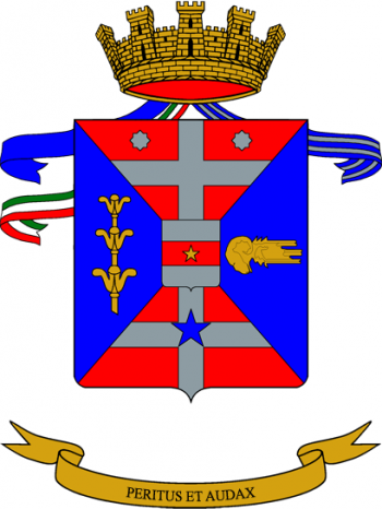 Coat of arms (crest) of the 11th Engineer Regiment, Italian Army