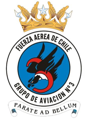 Coat of arms (crest) of the Aviation Group No 3, Air Force of Chile
