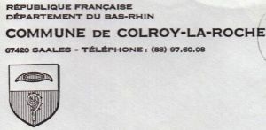 Blason de Colroy-la-Roche