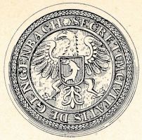 Siegel von Gengenbach/Seal of Gengenbach