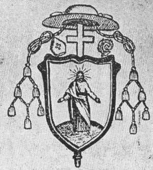 Arms (crest) of Adrien-François Rouger