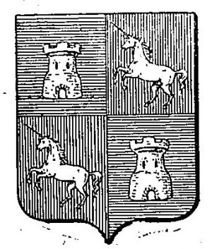 Arms (crest) of Charles de Douhet d’Auzers