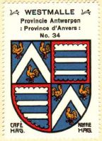 Wapen van Westmalle/Arms (crest) of Westmalle